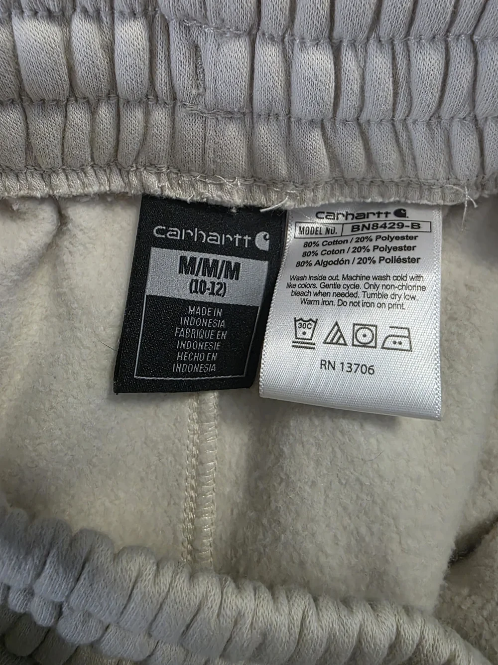 Carhartt Kids Cream Hoodie & Jogger Set